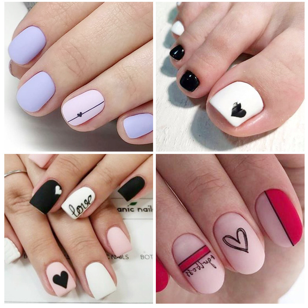 Calcomanías para decoración de - Nail Art Valentines Day reseña y precio