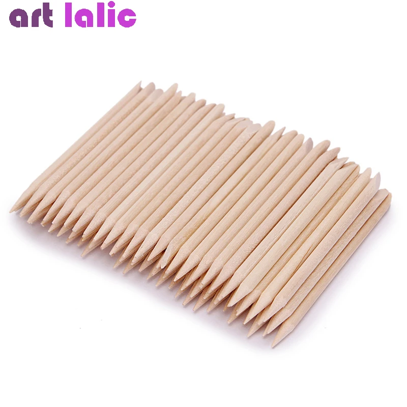 100 Palitos de Madera de Naran - Nail Art Orange reseña y precio