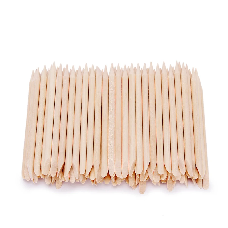 100 Palitos de Madera de Naran - Nail Art Orange reseña y precio