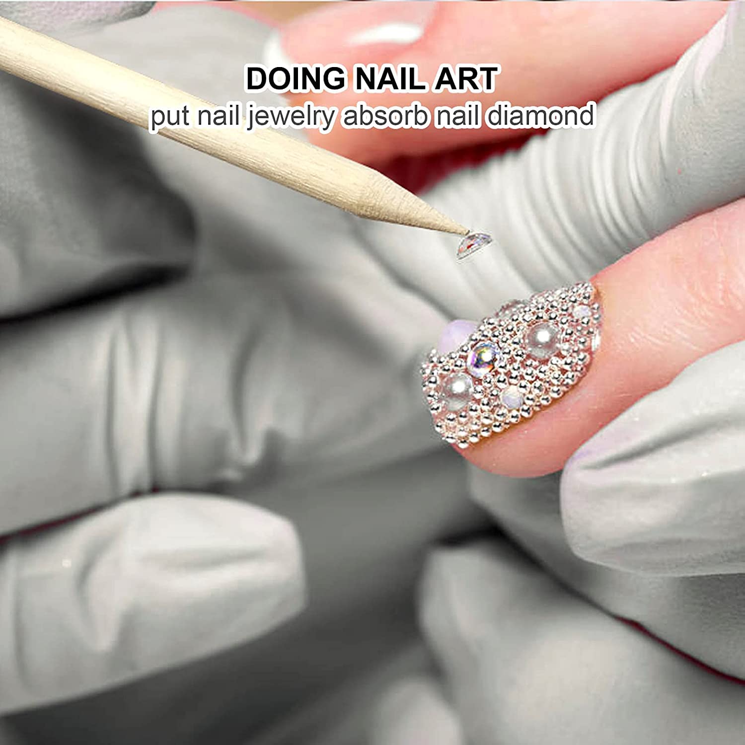 100/50 Uds. Empujador para dec - Nail Art Orange reseña y precio