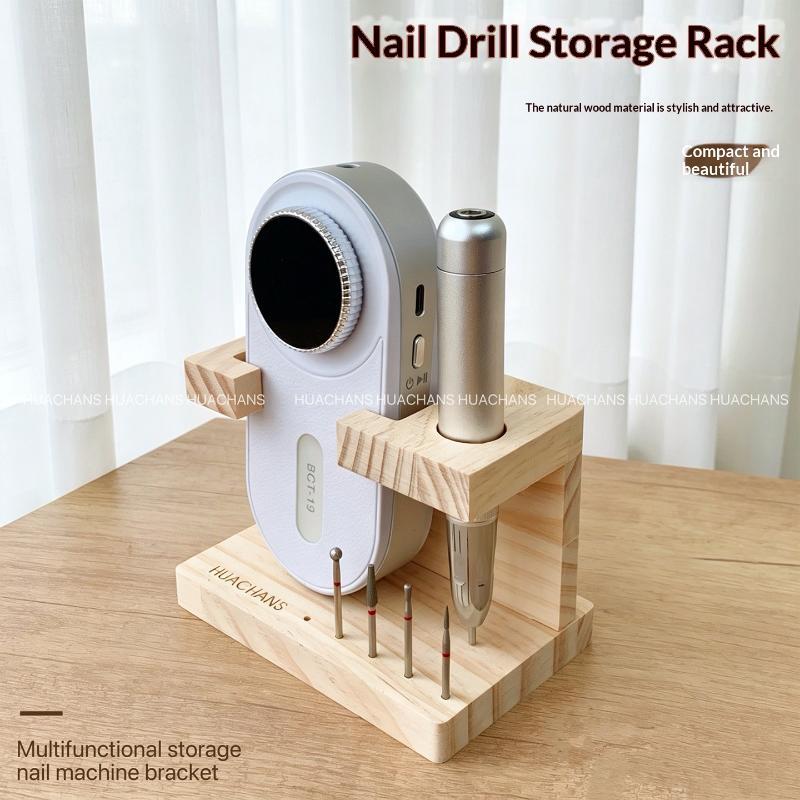 1 unidad Soporte de madera par - Nail Drill Machine reseña y precio
