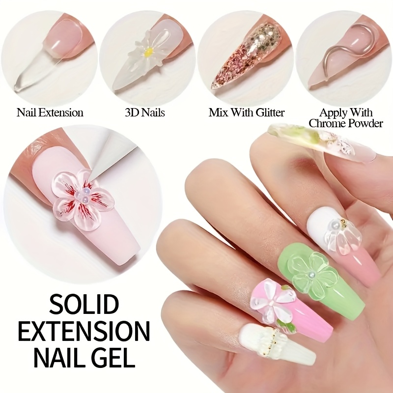 Gel de Uñas Transparente Antia - Nail Art Ombre reseña y precio
