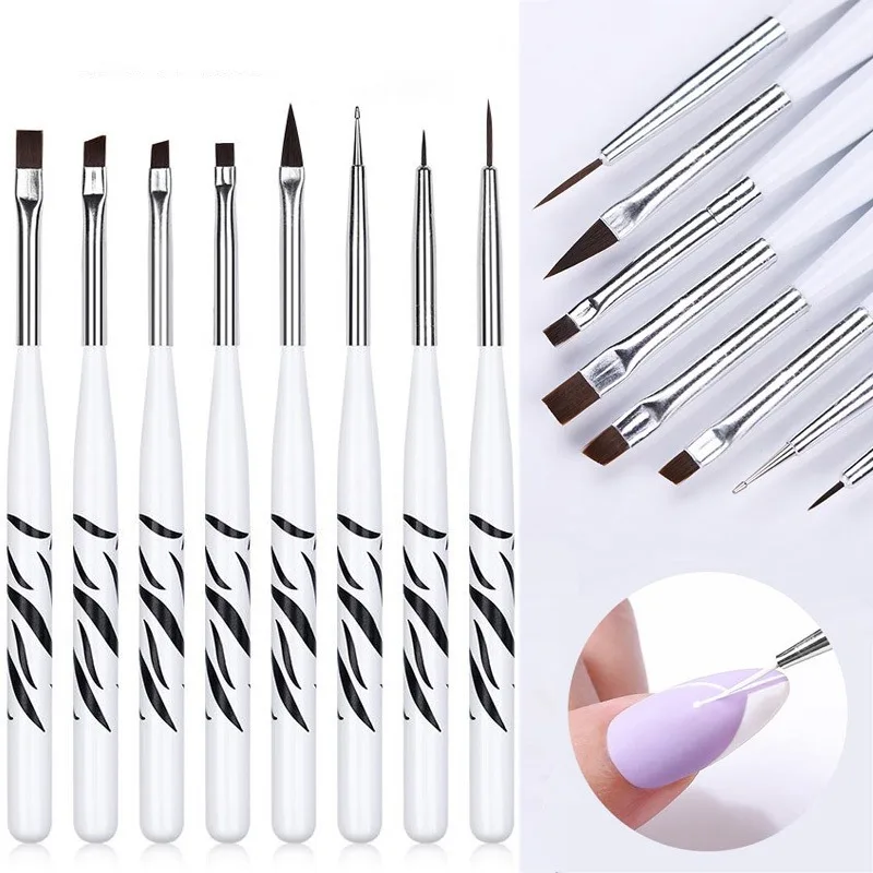 Pincel para decoración de uñas - Nail Art Ombre reseña y precio