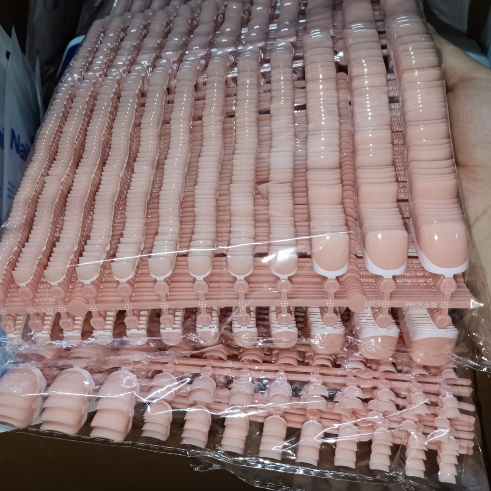 120 puntas cuadradas para uñas - Nail Art Pink reseña y precio