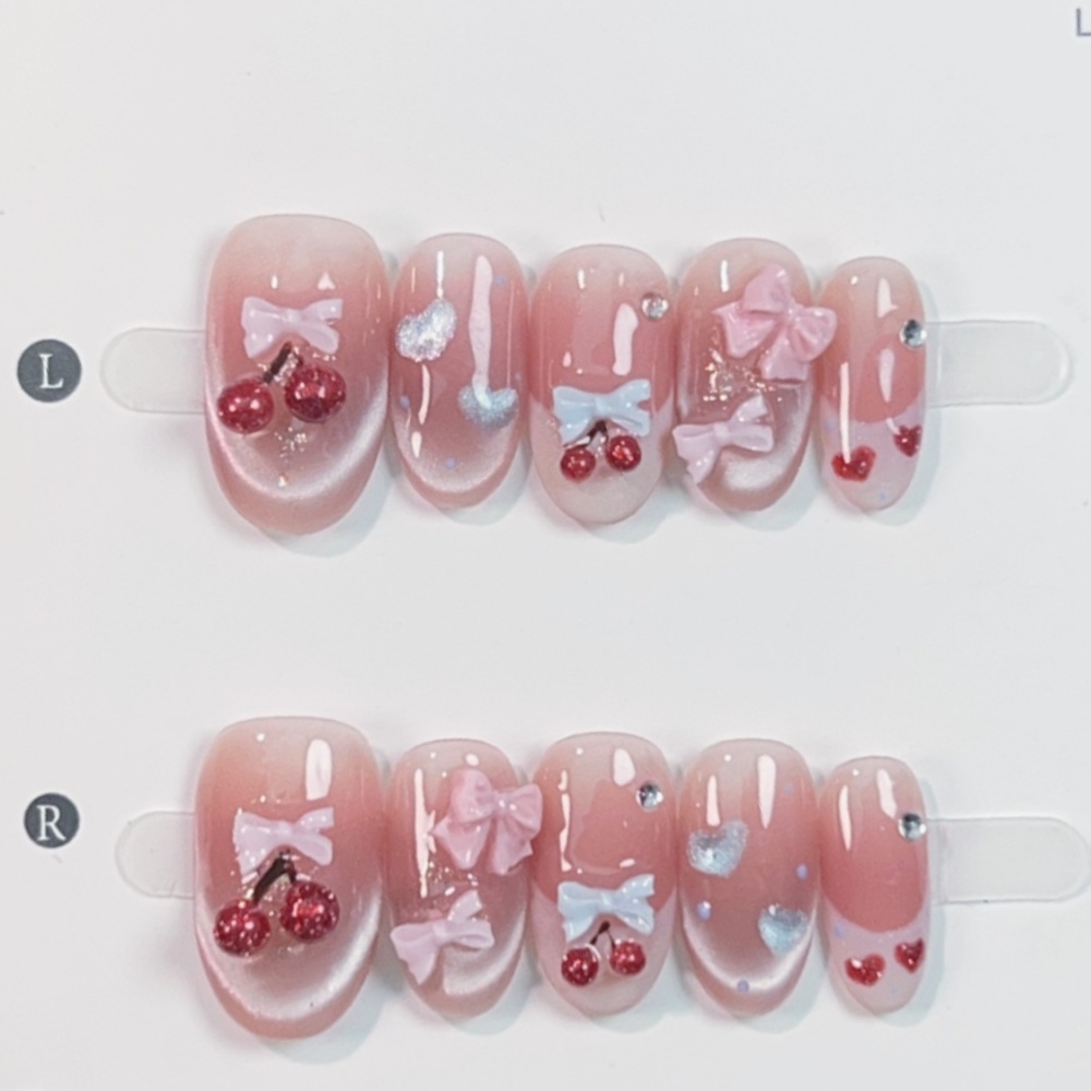 10 Uds. De puntas de uñas post - Nail Art Pink reseña y precio