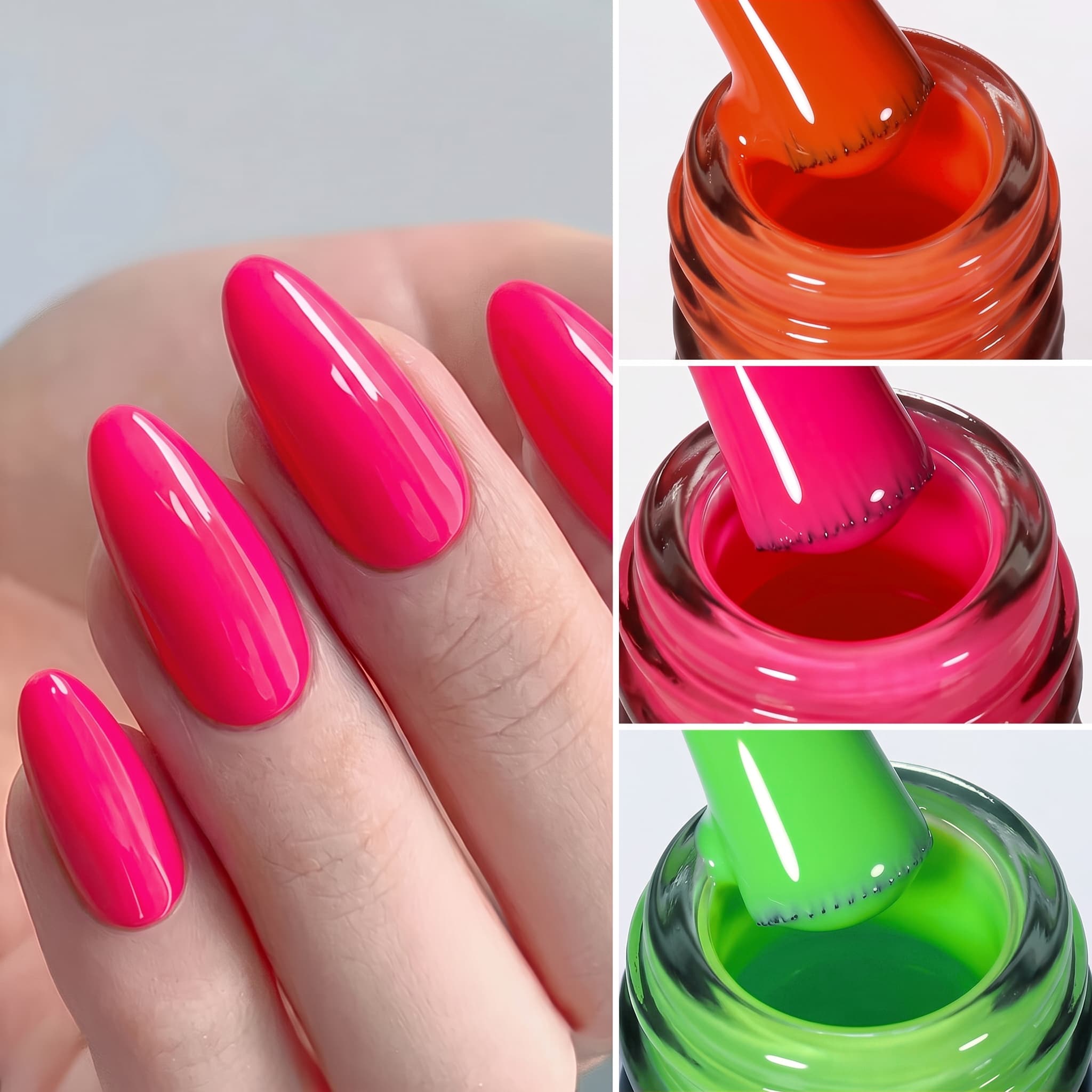 Set de esmaltes de uñas en gel - Nail Art Orange reseña y precio